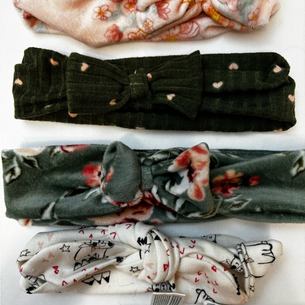 Set of 7 baby girl Stylish Headbands - Picture 3 of 4